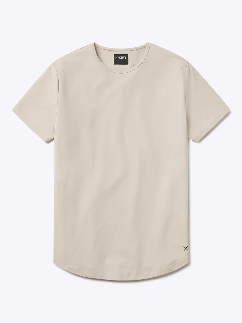 AO Curve-Hem Tee | Clay Signature-fit PYCA Pro®