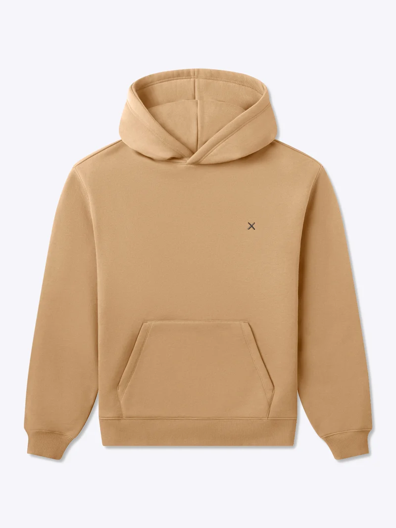 Divine Fleece Hoodie | Latte Classic-fit