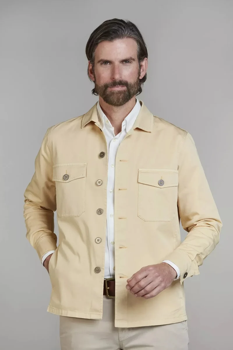 CLEARWATER OVERSHIRT - LIGHT YELLOW 20