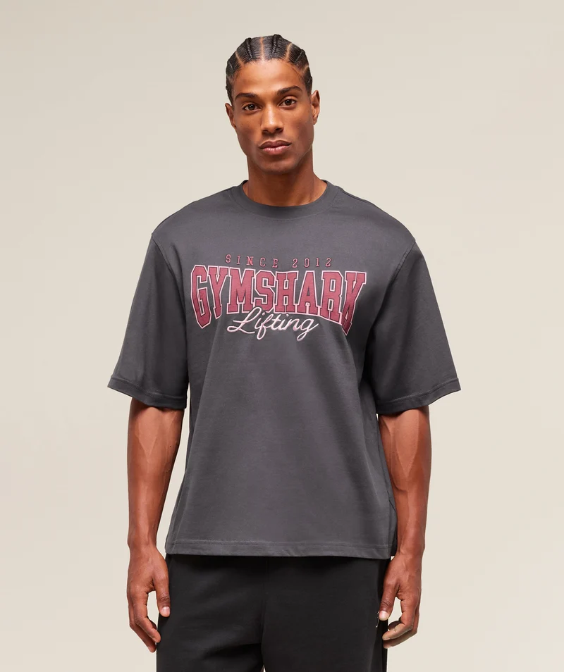 Gymshark Lifting Essentials T-Shirt - Onyx Grey