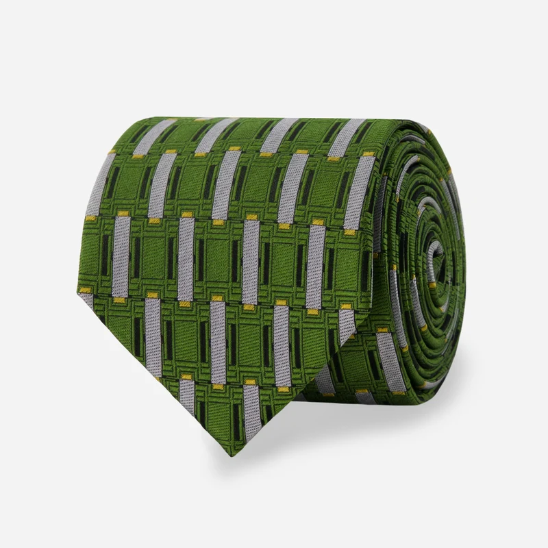 Frank Lloyd Wright Midway Gardens Window Pine Tie