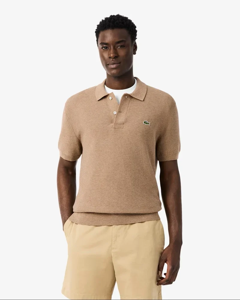 Classic Fit Knitted Polo Shirt - GE2