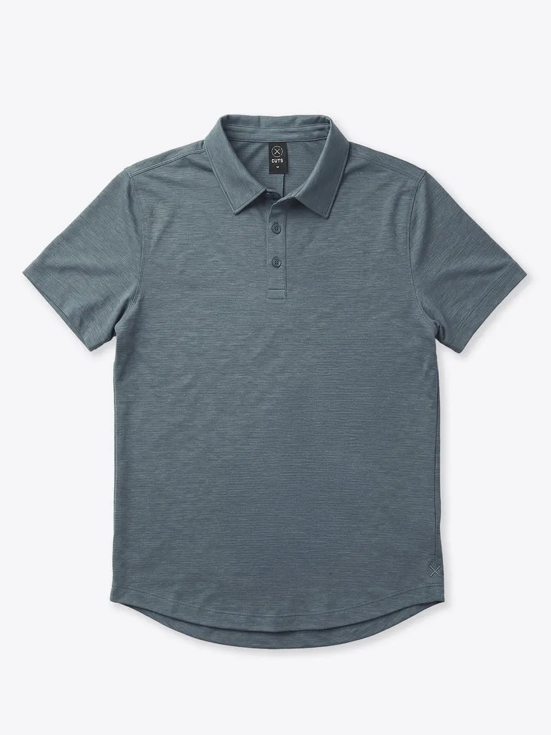 Crossover Polo | Ocean Storm Signature Fit