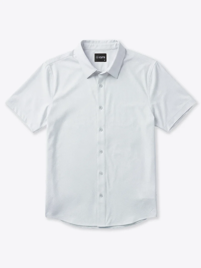 Crossover Button Up | White Signature Fit
