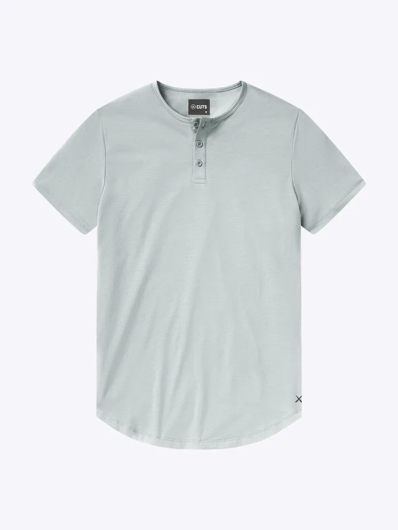 AO Henley Curve-Hem | Metal Signature-Fit PYCA Pro®
