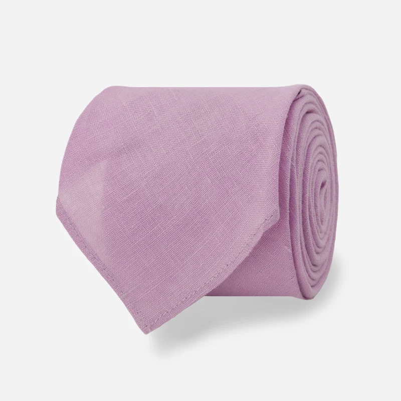 Kinzie French Linen Lavender Tie