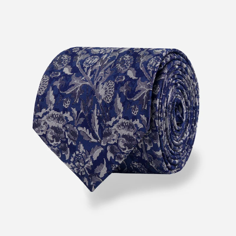 Nymphaea Navy Tie