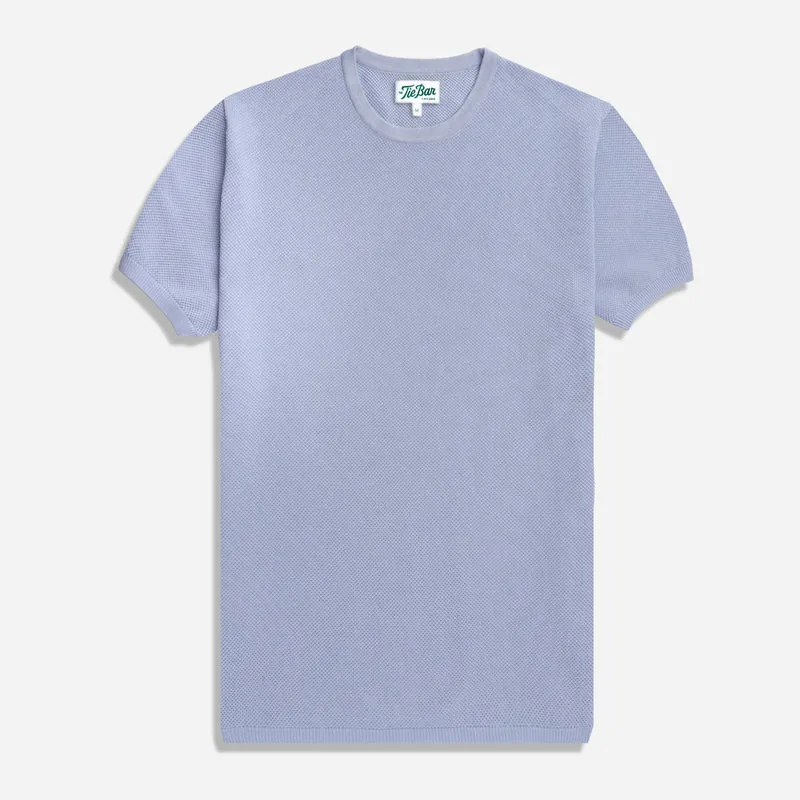 Pique Sky Blue Tee