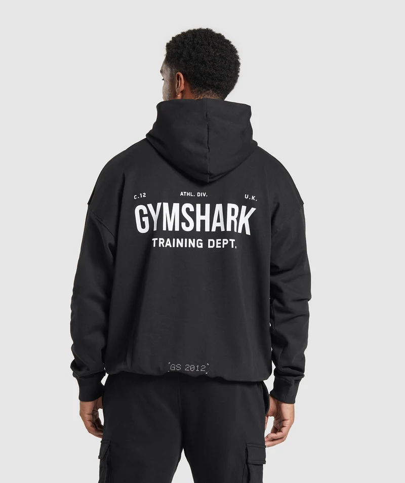 Gymshark Training Dept. Hoodie - Black