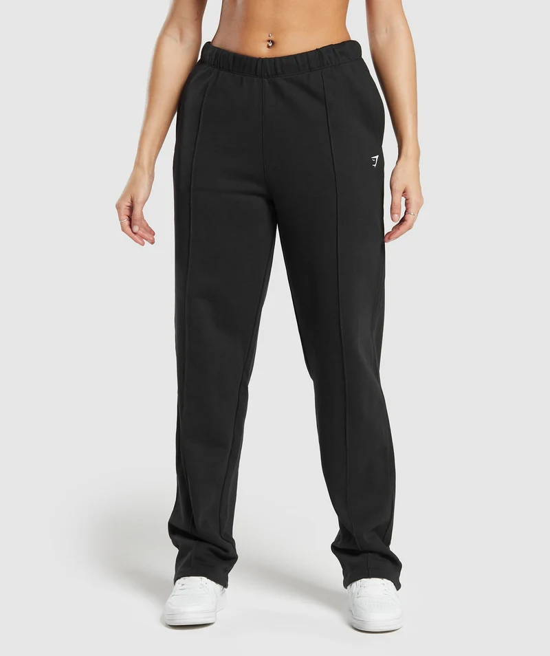 Gymshark Lifting Straight Leg Jogger - Black