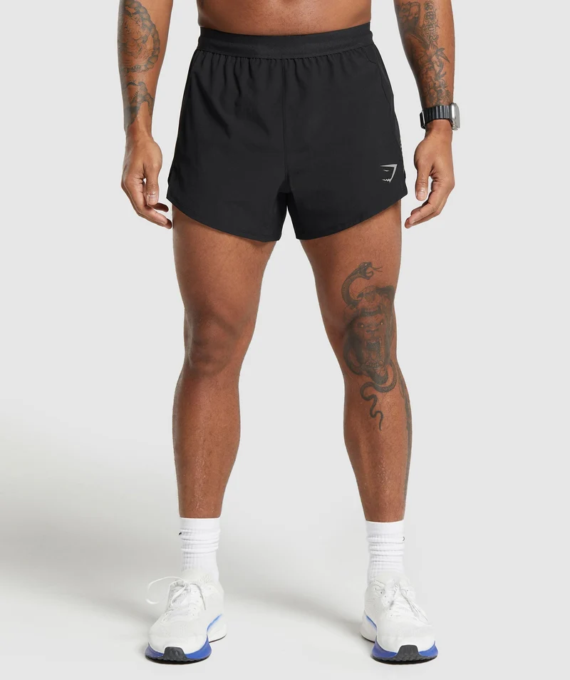 Gymshark Apex Run 5" Short - Black