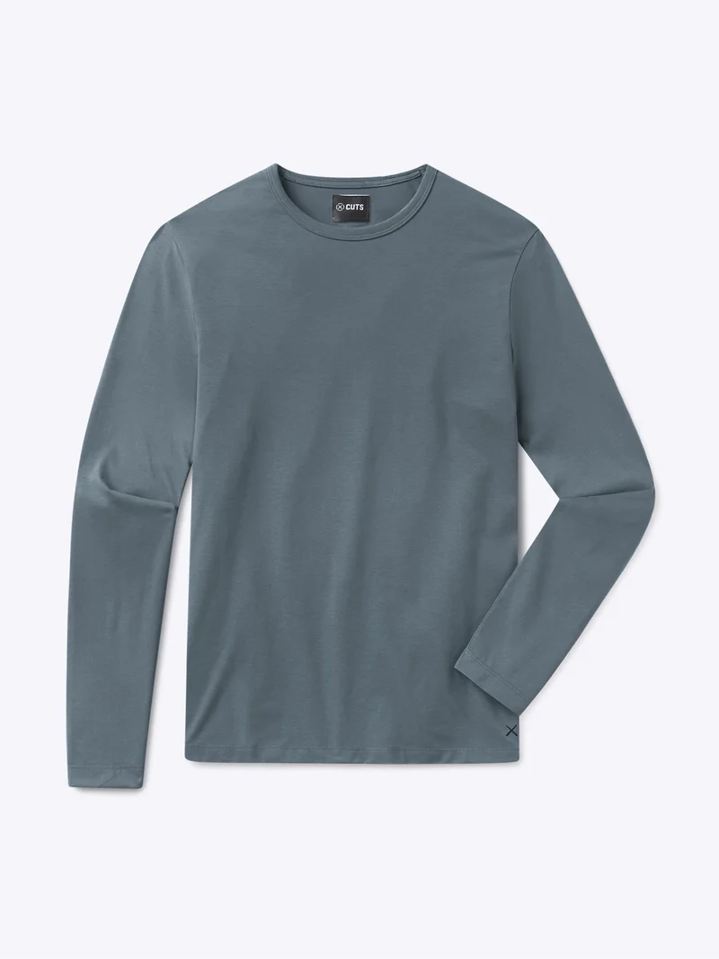 AO Forever Long Sleeve Tee | Ocean Storm Classic-Fit PYCA Pro®