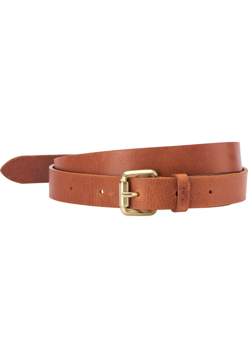 Long Thin Belt Cognac