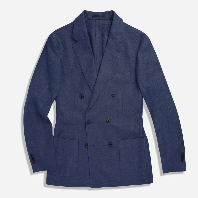The Dearborn Linen Indigo Jacket