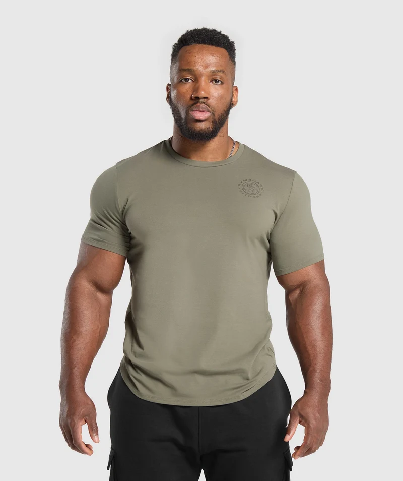 Gymshark Legacy T-Shirt - Base Green