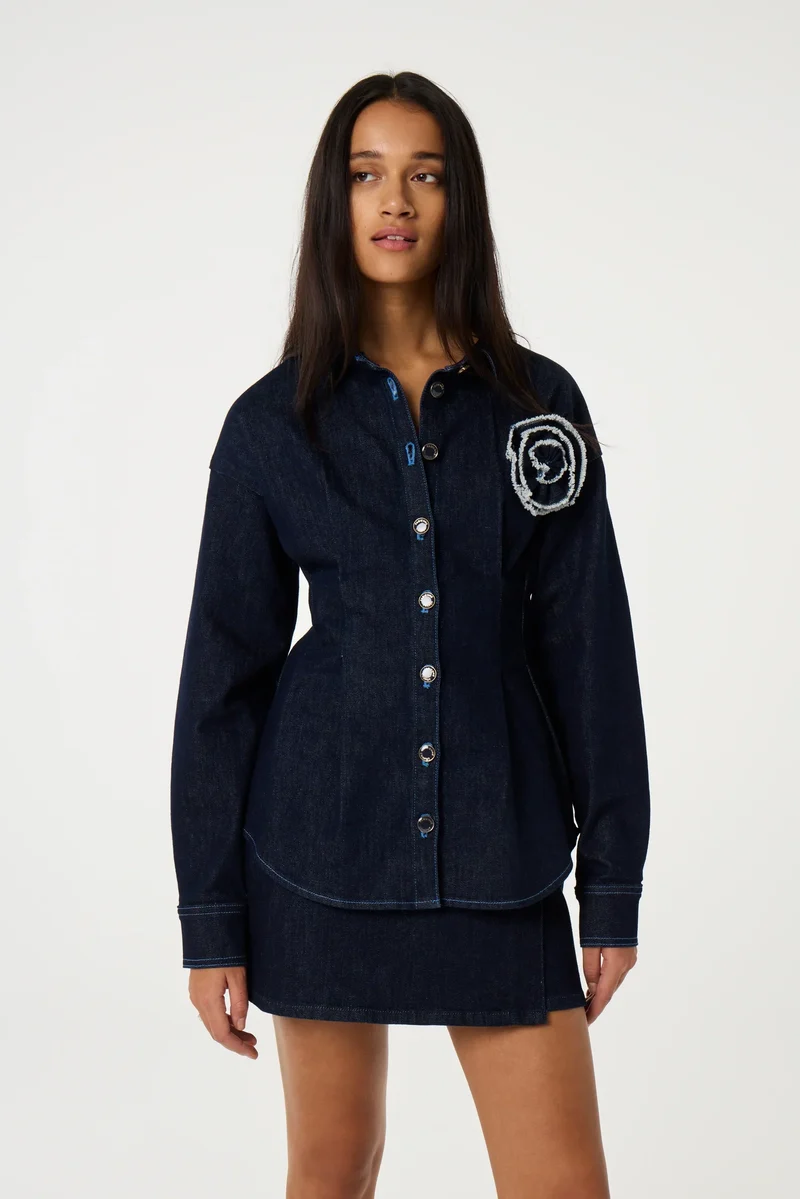 Irina Blouse - 3620 Rinsed
