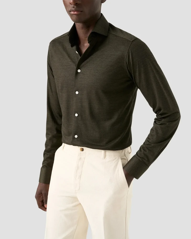 Jersey Shirt - 37 Brown