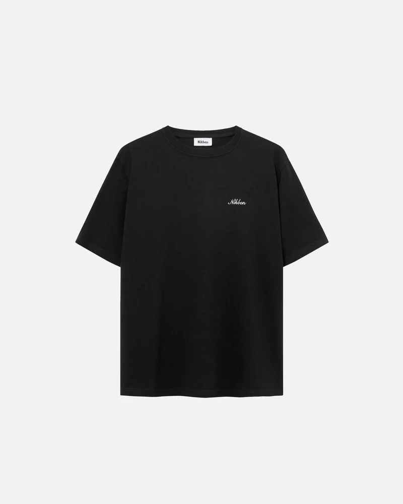 Logo Script Tee Black NOOS - black