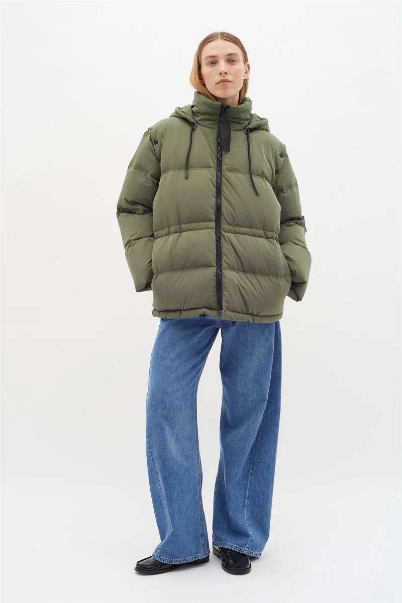LuisaIW Short Down Puffer Jakke