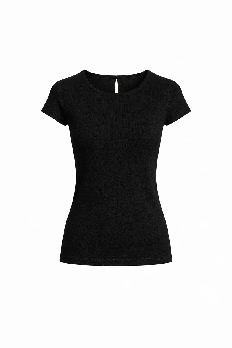 AUGUSTINE KNITTED TOP - H99 BLACK