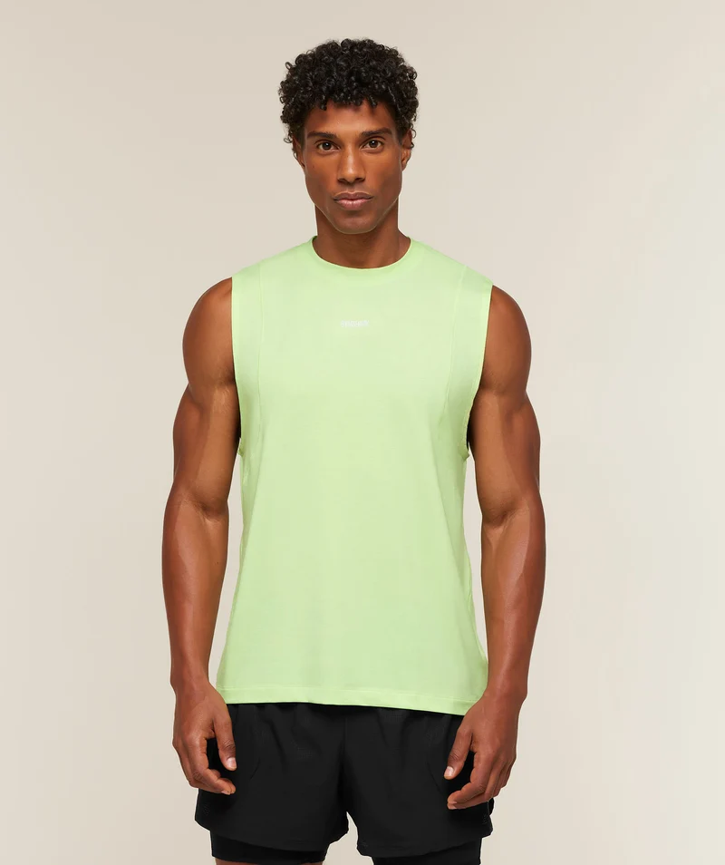 Gymshark Super Soft Running Tank - Pace Green