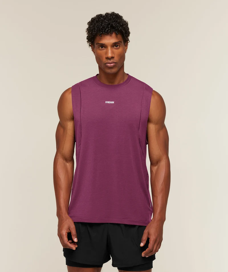 Gymshark Super Soft Running Tank - Strength Pink