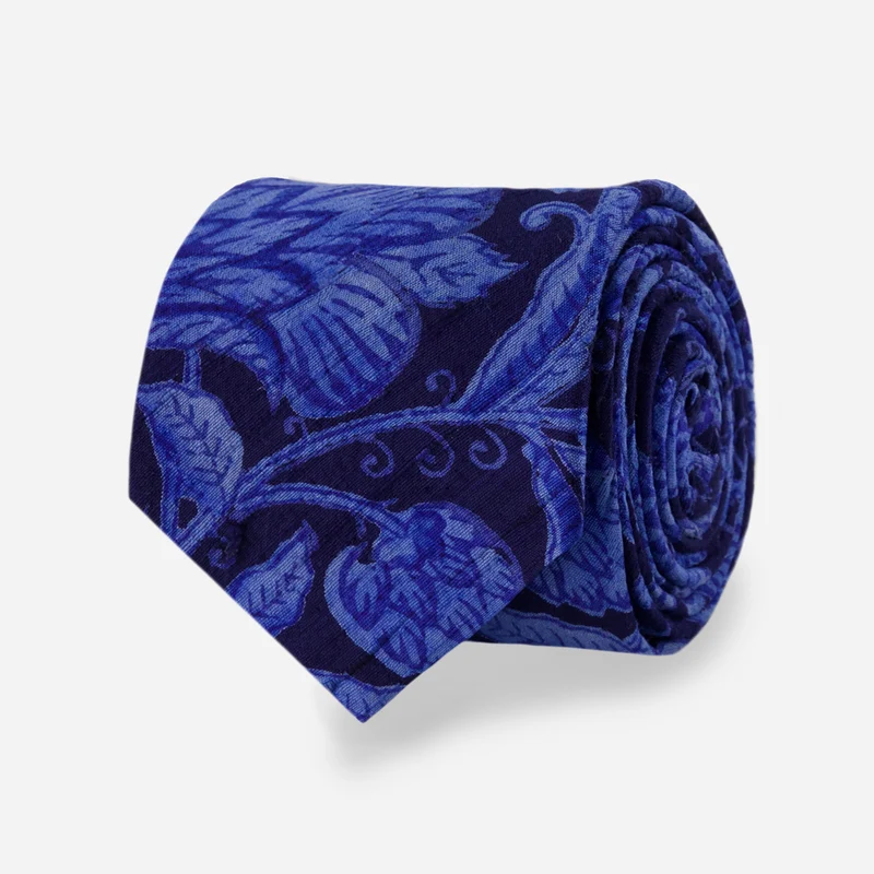 Indigo Garden Cobalt Tie