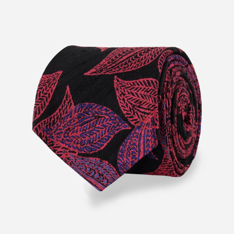 Jaipur Leaves Black Tie