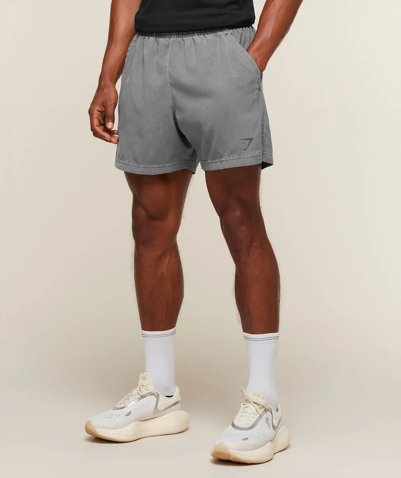 Gymshark Sport Washed Shorts - Black/Wash