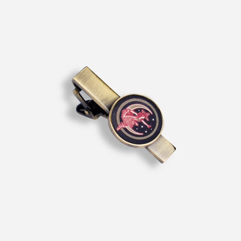 The Tie Bar x Miller High Life Girl in The Moon Navy Tie Bar
