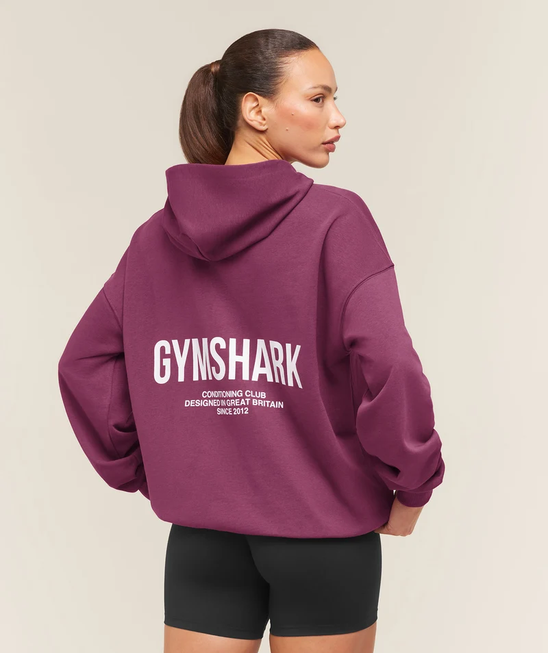Gymshark Conditioning Club Hoodie - Strength Pink