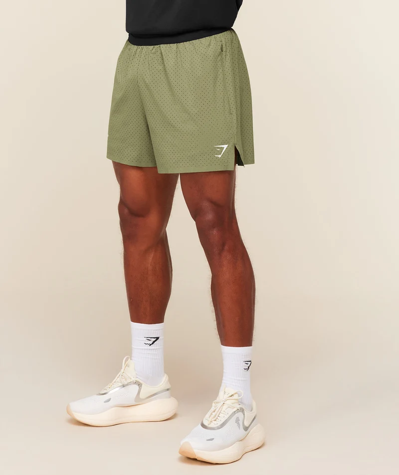 Gymshark Conditioning Club 4" Shorts - Grounded Green