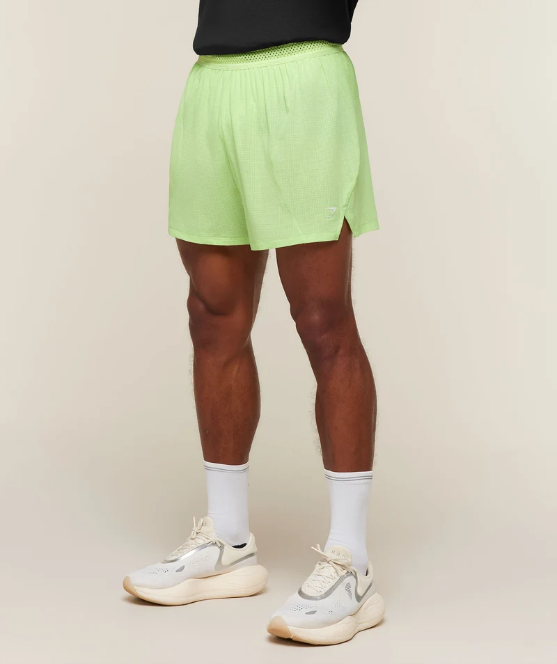 Gymshark Running 5" Shorts - Pace Green
