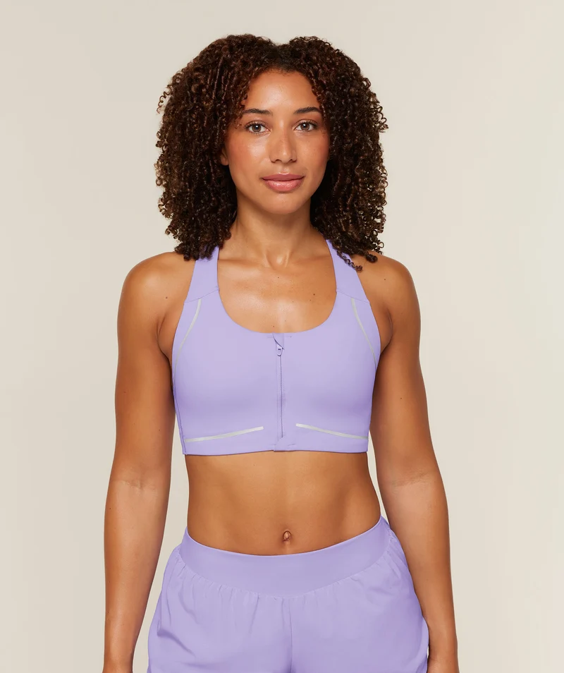 Gymshark Running Sports Bra - Pace Purple