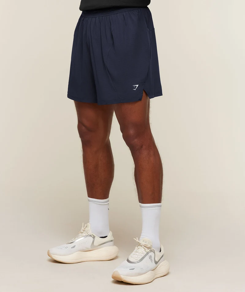 Gymshark Running 5" Shorts - Heavy Blue