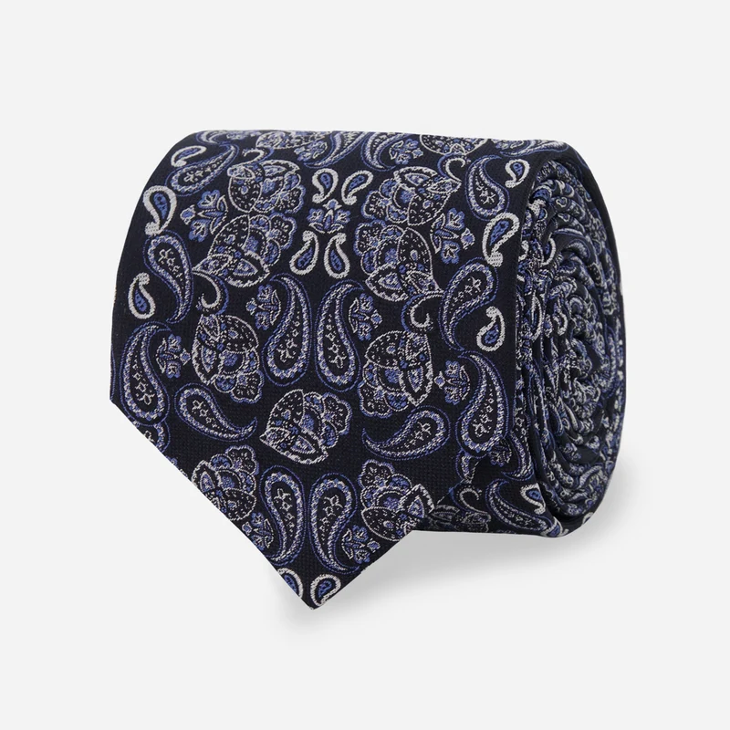 Marquette Bloom Navy Tie