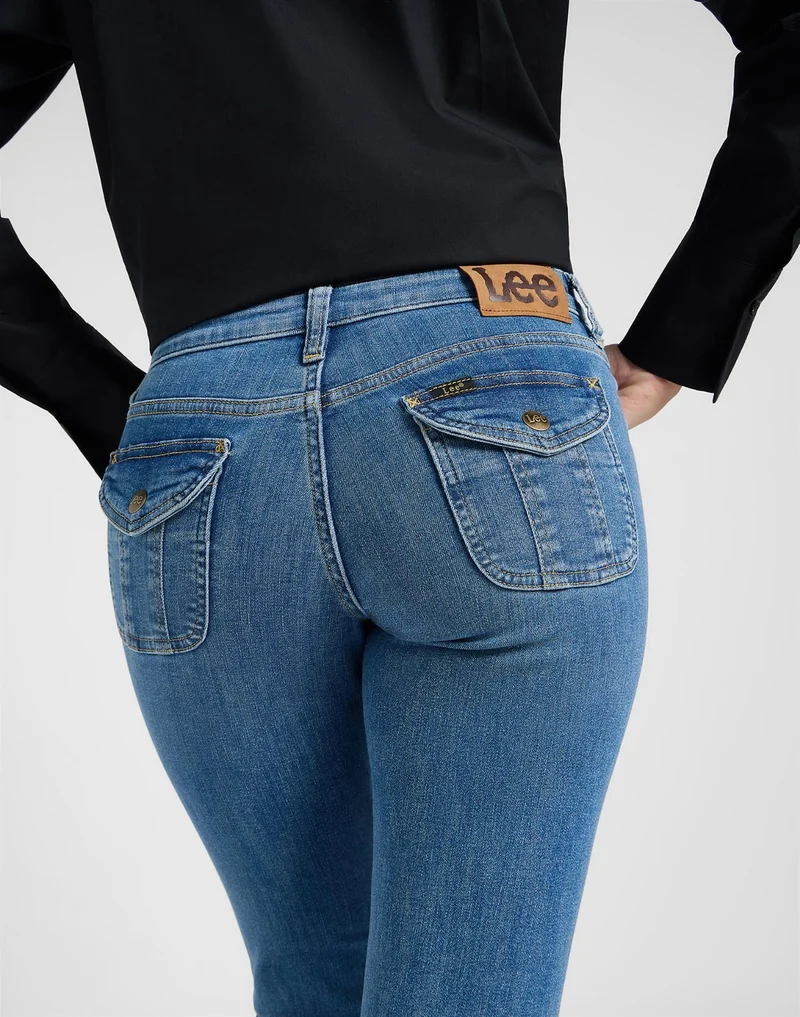 Jessica Flap Pocket Bootcut Jeans