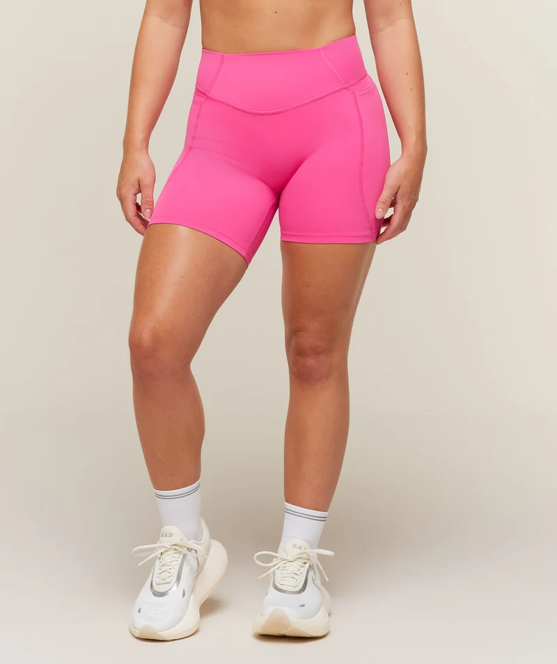 Gymshark Running Pocket Shorts - Energy Pink