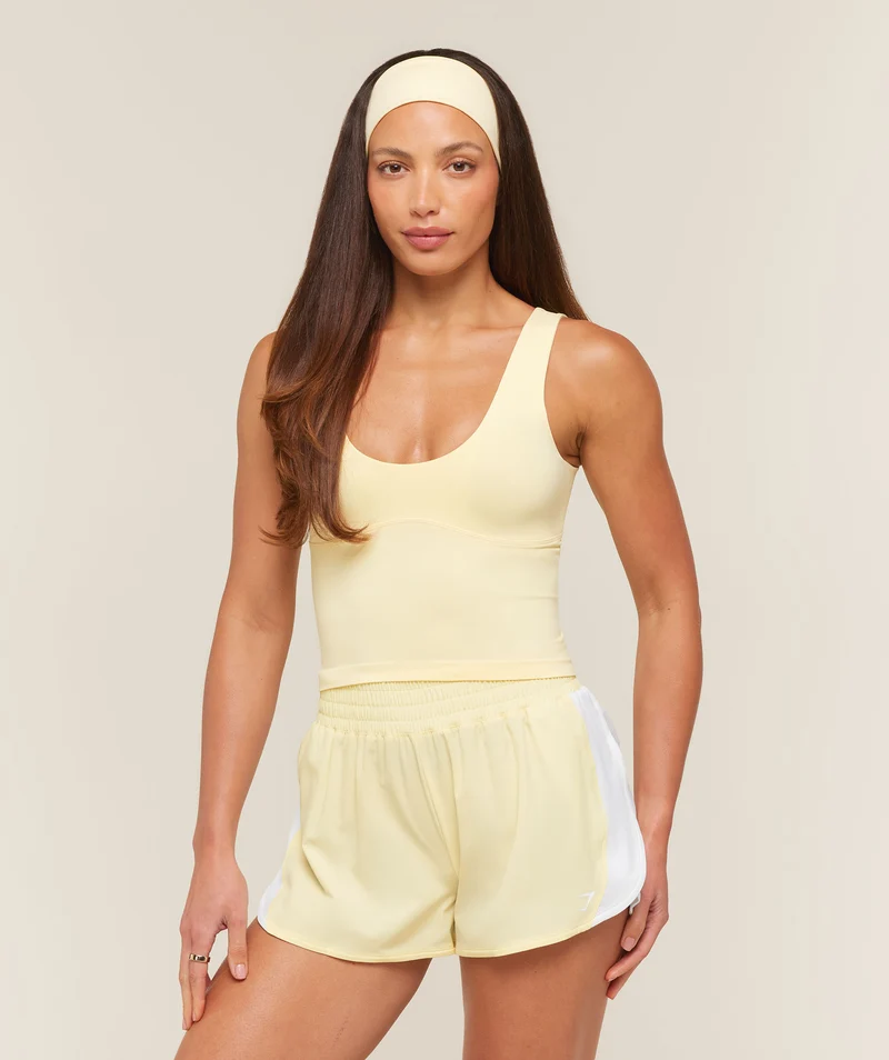 Gymshark Everyday Seamless Shelf Tank - Butter Yellow