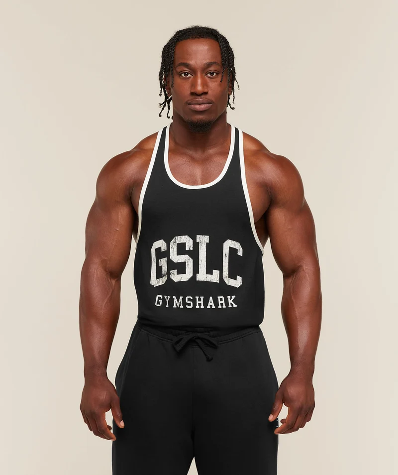 Gymshark GSLC Stringer - Black/Soft White
