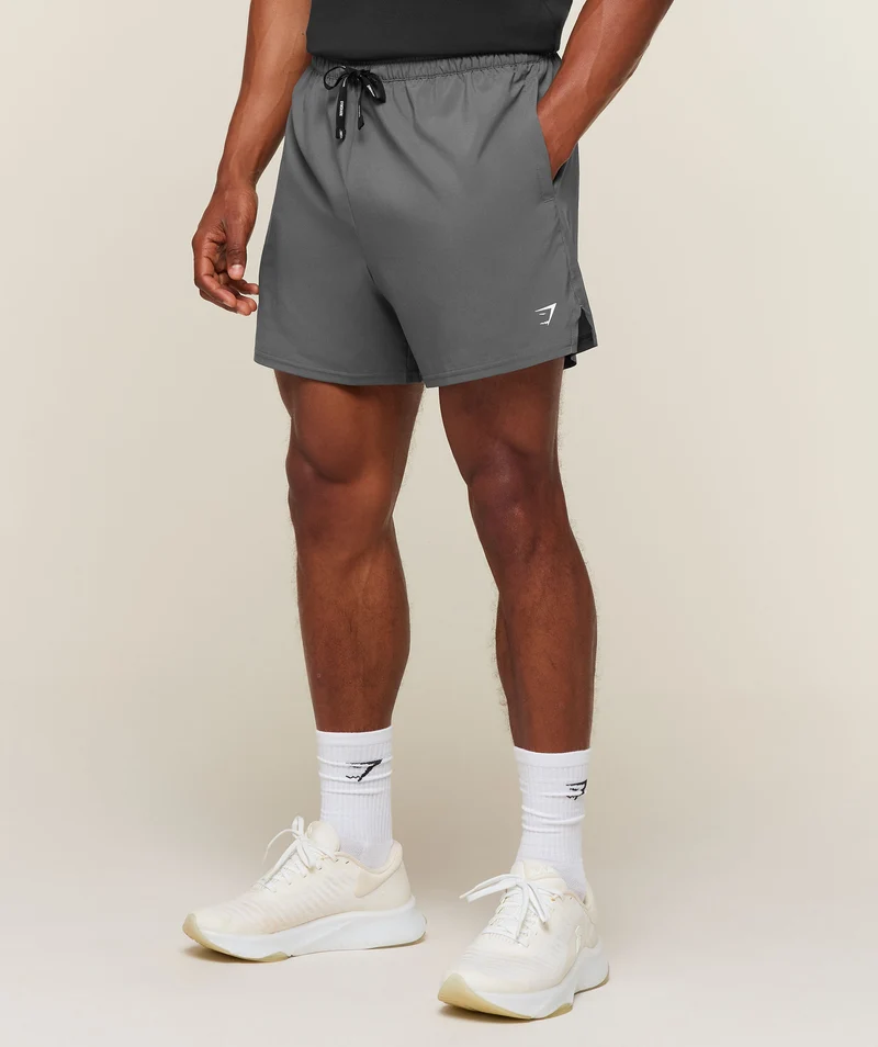 Gymshark Train 5" Shorts - Dark Grey