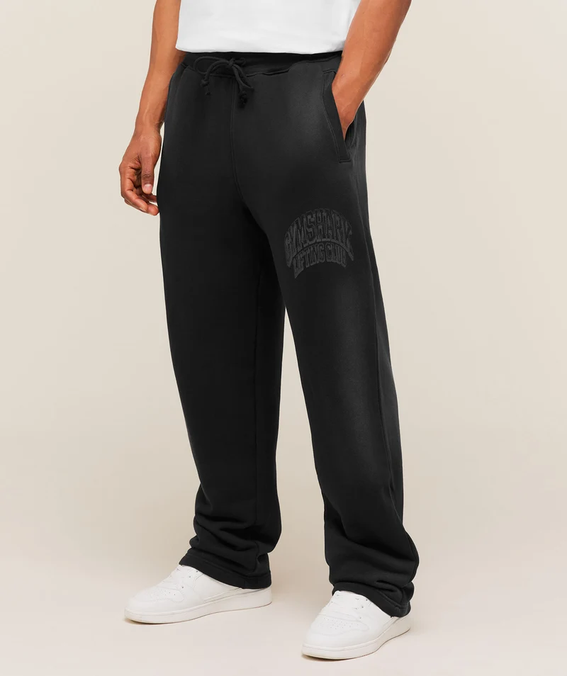 Gymshark GSLC Straight Leg Pants - Black/Wash