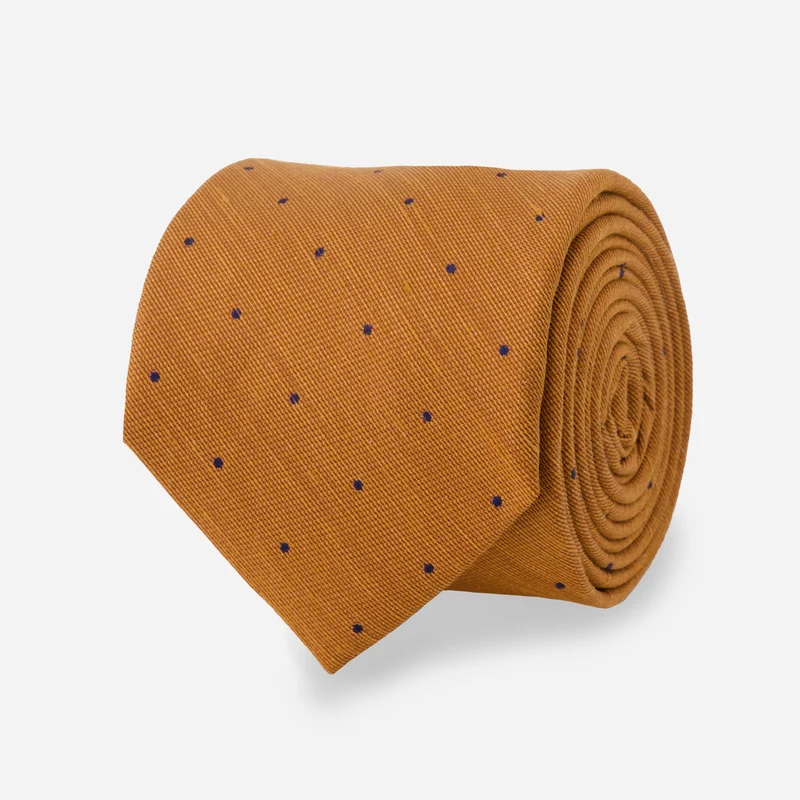 Bulletin Dot Copper Tie