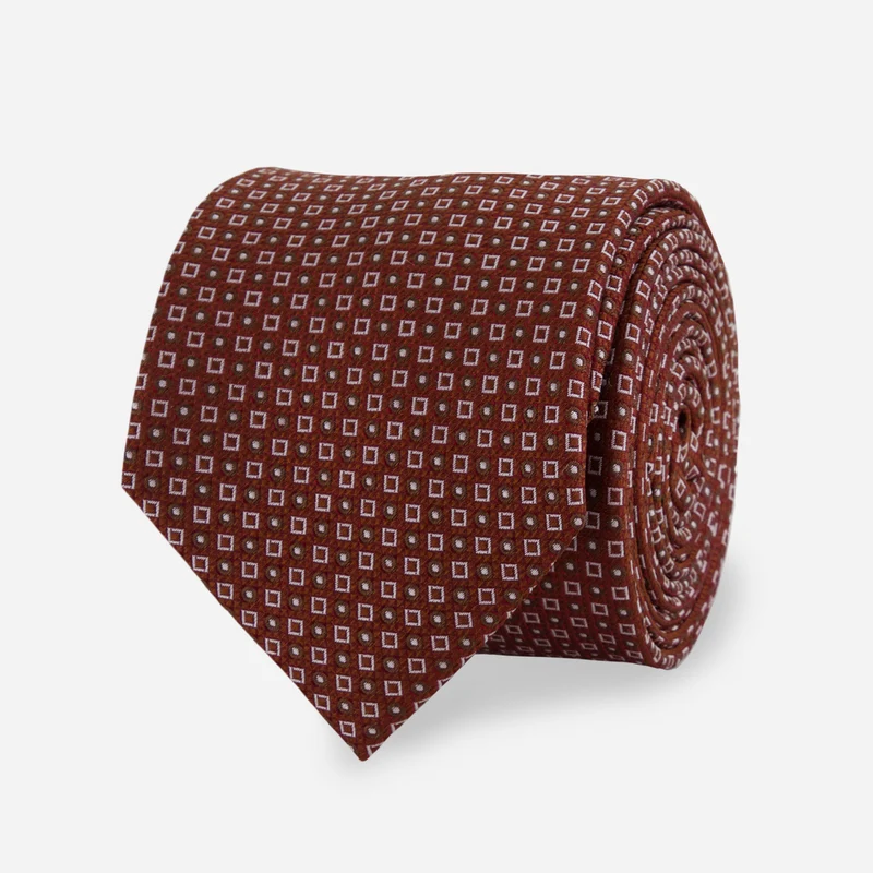 Market Geos Brown Tie