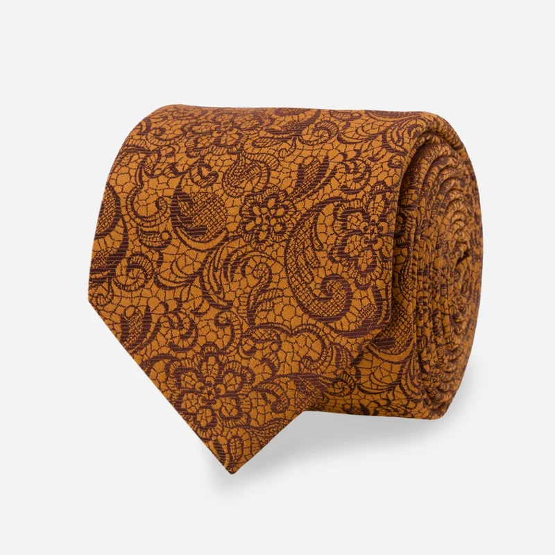 Ceremony Paisley Copper Tie
