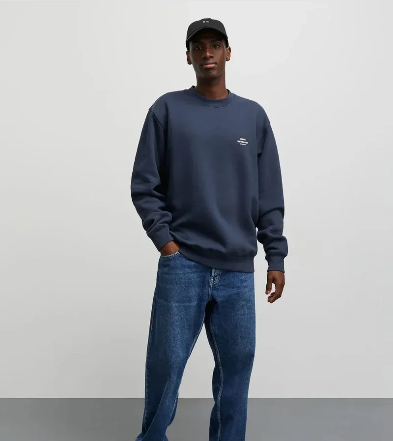 Standard Crew Logo Sweat - 7204 Parisian Night