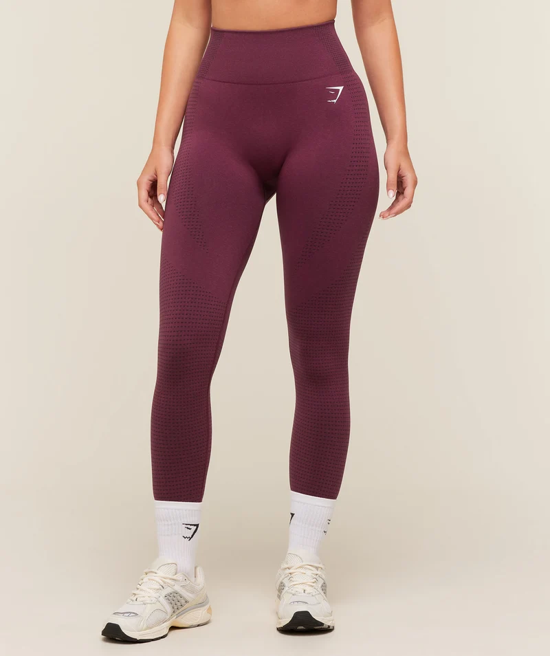 Gymshark Vital Regular Leggings - Strength Pink/Marl