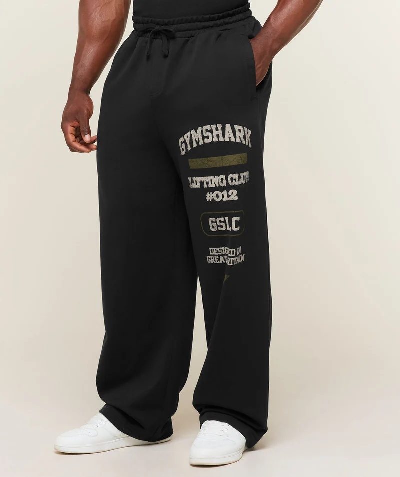 Gymshark Global Lifting Wide Leg Pants - Black