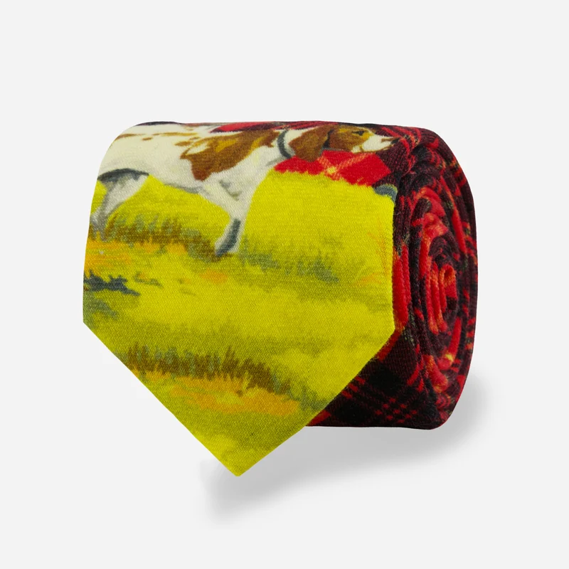 Highland Hunt Red Tie