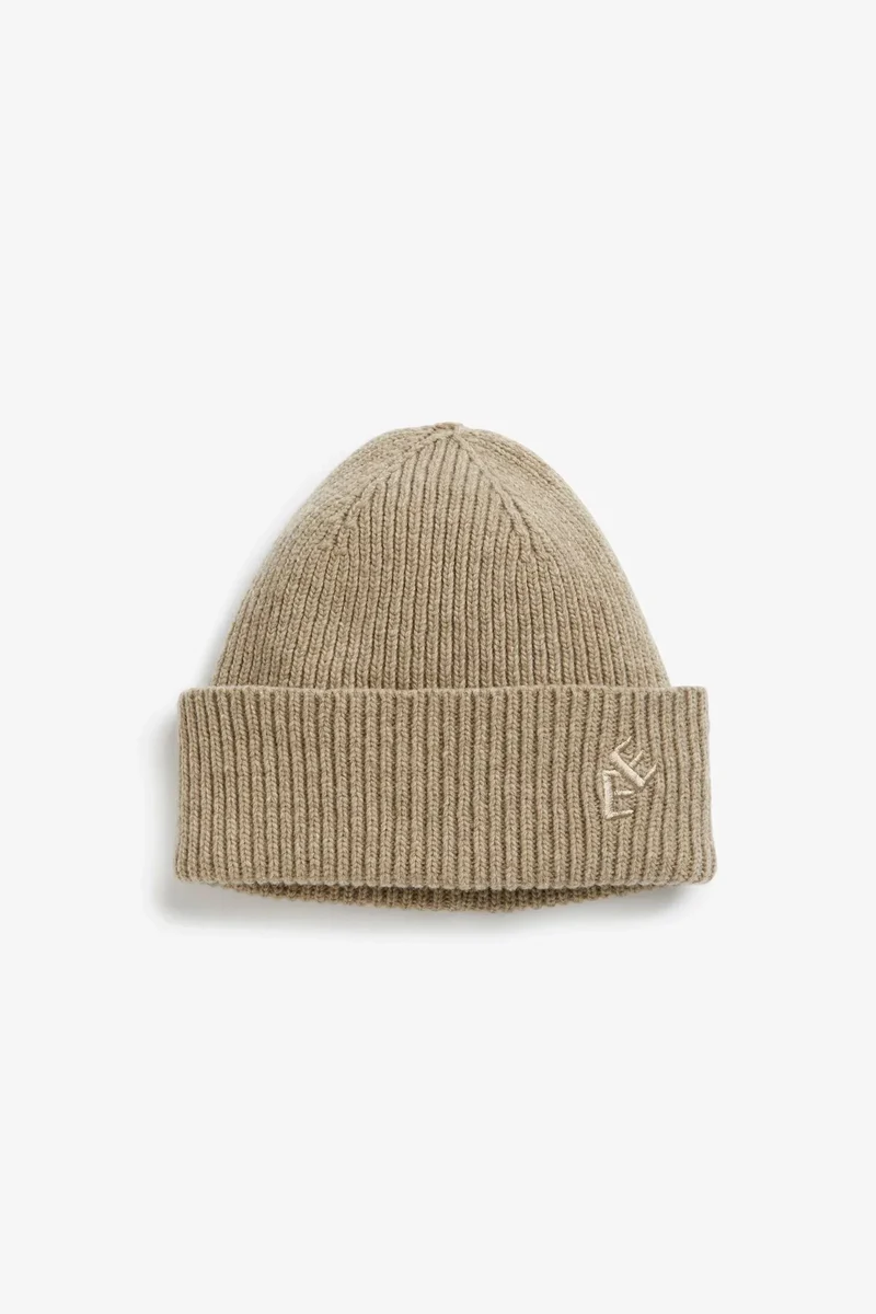 Rib hat Uni Accessories - beige melange